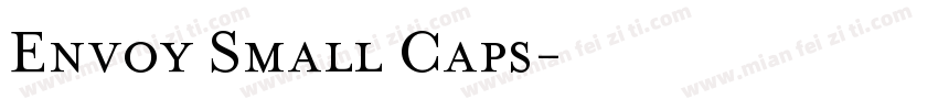 Envoy Small Caps字体转换